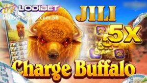Ang Charge Buffalo slot machine ay isang LODIBET online casino slot machine na ginawa ni Jili.