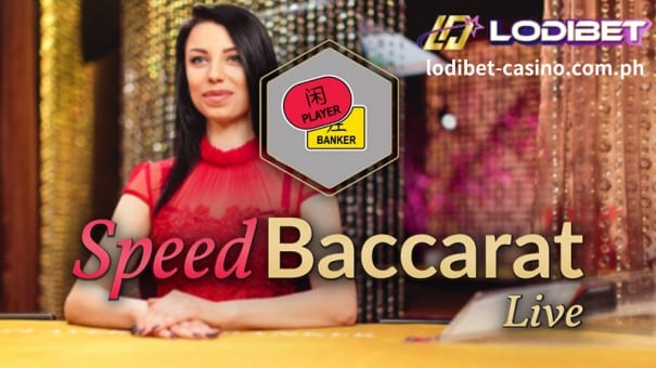 Ang Live Speed ​​Baccarat ng Evolution Gaming ay bahagi ng mga talahanayan ng Live Speed ​​na nagbibigay ng napakabilis na aksyon sa casino.